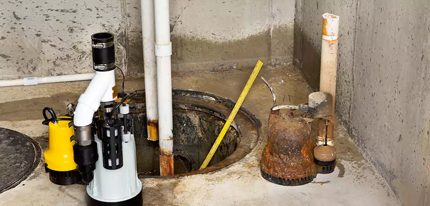 Installing Sump Pump in Finished Basement in Ridgewood, NJ